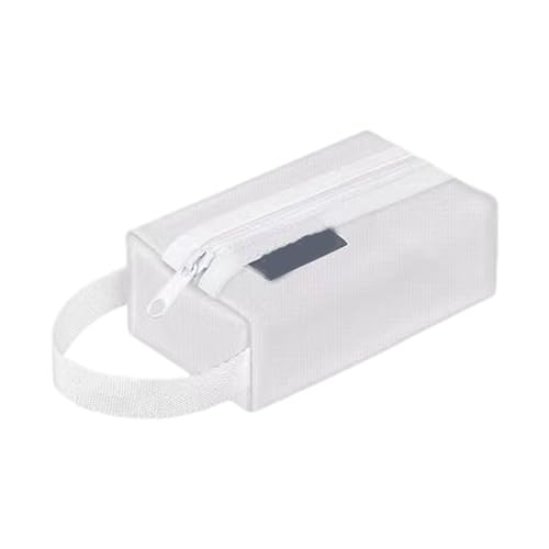 Nylon-Organizer, Reise-Make-up-Tasche, Reißverschluss, tragbare Kosmetik-Aufbewahrungstaschen für Büro, Schulbedarf, Kosmetik-Aufbewahrungstasche, g von TingHaoO