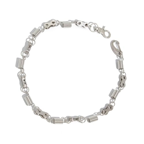 Spring Coil Chain Pants Accessory Street Charm Pants Chain Alloy Texture For Fashion Individuals Seeking A Unique Look Streetwear Accessories For Men And Women von TingHaoO