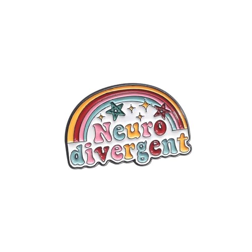 Stabile Metall-Brosche mit Regenbogen-Chilis, kreative Anstecknadel für Partys, Schulveranstaltungen oder den täglichen Gebrauch, Accessoire für den täglichen Gebrauch, Einheitsgröße, Wie beschrieben von TingHaoO