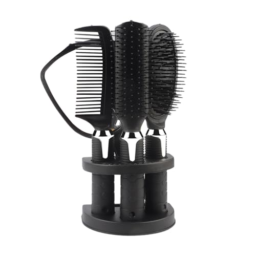 TingHaoO 4 Stück Haarkamm-Set Haarstyling Kamm Haarbürsten-Set Lockenbürste Entwirren Haarbürste Massagebürste für Männer Frauen von TingHaoO