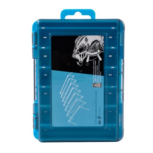 TingHaoO Aufbewahrungsbox für Köder, Köder, Haken, Tackle-Organizer, wasserdicht, transparente Terminals, Angelausrüstung, Angelhaken, Aufbewahrungsbox TingHaoO Aufbewahrungsbox für Köder, Köder, Haken, Tackle-Organizer, wasserdicht, transparente Terminals, Angelausrüstung, Angelhaken, Aufbewahrungsbox von TingHaoO