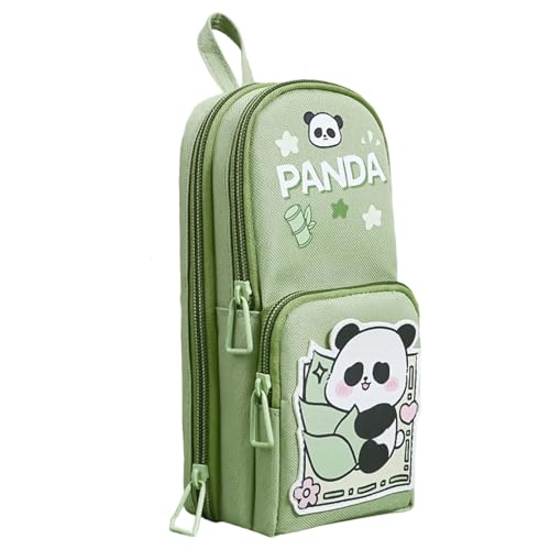 TingHaoO Cartoon-Federmäppchen, Stehende Stifttasche, hohe Kapazität, Stiftetui, Stift-Organizer, Aufbewahrungstasche, Reise-Make-up-Pinselhalter, BB TingHaoO Cartoon-Federmäppchen, Stehende Stifttasche, hohe Kapazität, Stiftetui, Stift-Organizer, Aufbewahrungstasche, Reise-Make-up-Pinselhalter, BB von TingHaoO
