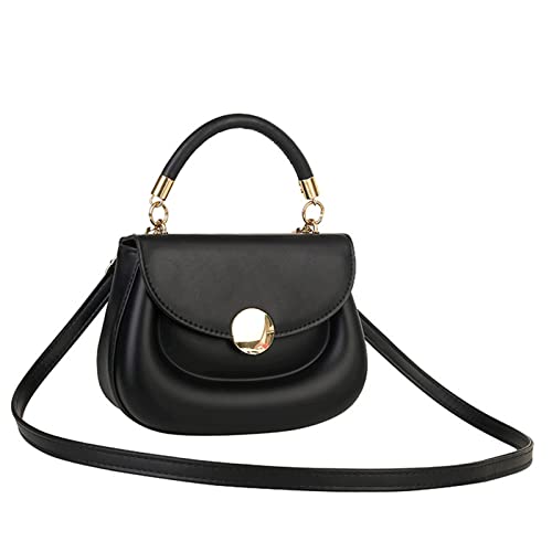TingHaoO Damen-Umhängetasche, modisch, lässig, Tragetasche, Outdoor-Tasche, PU-Leder, Handtasche, Kuriertasche, Umhängetasche, Handtaschen für Damen, Schultertaschen, klein, Schwarz , One Size TingHaoO Damen-Umhängetasche, modisch, lässig, Tragetasche, Outdoor-Tasche, PU-Leder, Handtasche, Kuriertasche, Umhängetasche, Handtaschen für Damen, Schultertaschen, klein, Schwarz , One Size von TingHaoO