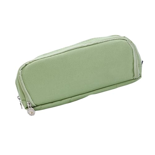 TingHaoO Erweiterbares Federmäppchen, doppellagig, Stifteetui, große Kapazität, Stift-Organizer, Tasche, Reise-Kosmetiktasche für Schule, Büro, grün TingHaoO Erweiterbares Federmäppchen, doppellagig, Stifteetui, große Kapazität, Stift-Organizer, Tasche, Reise-Kosmetiktasche für Schule, Büro, grün von TingHaoO