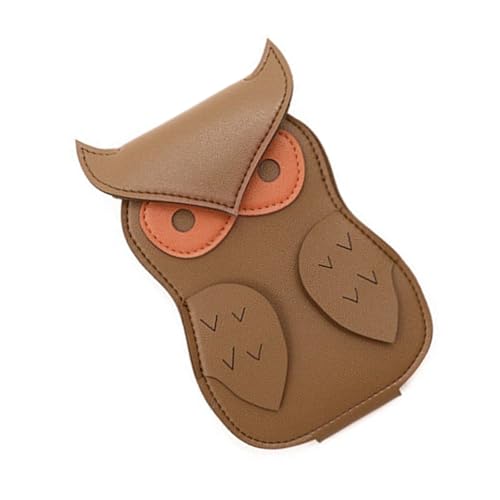 TingHaoO Gitarrenplektren-Halter, Plektrum-Tasche, Lederetui, Organizer, PU-Leder, khaki von TingHaoO