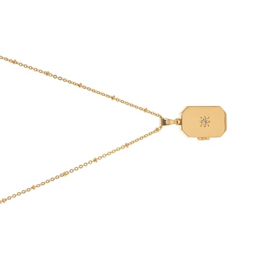 TingHaoO Halskette mit Anhänger aus Edelstahl, Schmuck für Damen, modisches Geschenk für besondere Anlässe, Einheitsgröße, Wie beschrieben, Wie beschrieben von TingHaoO