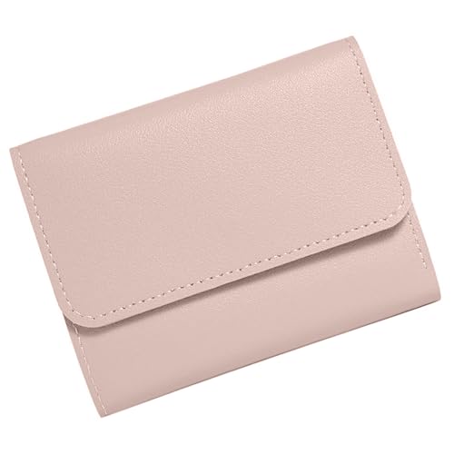 TingHaoO Kompakte Mehrzweck-Geldbörse für Damen, weiches PU-Leder, kleine Geldbörse mit mehreren Kartenfächern für den täglichen Gebrauch und Reisen, rose TingHaoO Kompakte Mehrzweck-Geldbörse für Damen, weiches PU-Leder, kleine Geldbörse mit mehreren Kartenfächern für den täglichen Gebrauch und Reisen, rose von TingHaoO