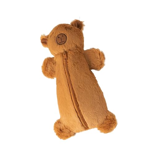 TingHaoO Plüschtier-Federmäppchen, große Kapazität, Plüschetui, tragbarer Stift-Organizer für Studenten, Frauen, Reise-Make-up-Tasche, Kinder, Cartoon-Halter, a TingHaoO Plüschtier-Federmäppchen, große Kapazität, Plüschetui, tragbarer Stift-Organizer für Studenten, Frauen, Reise-Make-up-Tasche, Kinder, Cartoon-Halter, a von TingHaoO