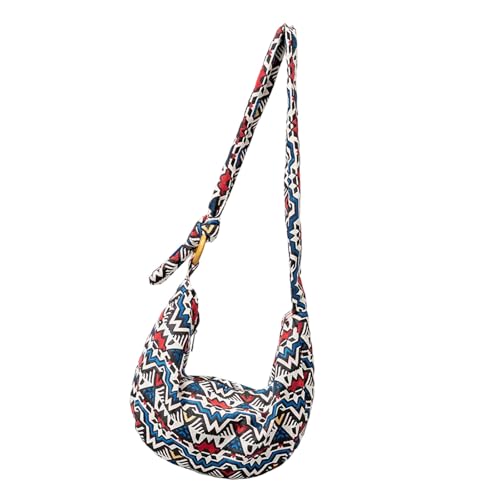 Trendige Damen-Umhängetasche, Canvas, Umhängetasche, Pendler, Handtasche, ethnischer Stil, Kuriertasche für den täglichen Gebrauch, Reisen, ethnischer Stil, Crossbody, trendiges Pendeln für Reisen Trendige Damen-Umhängetasche, Canvas, Umhängetasche, Pendler, Handtasche, ethnischer Stil, Kuriertasche für den täglichen Gebrauch, Reisen, ethnischer Stil, Crossbody, trendiges Pendeln für Reisen von TingHaoO