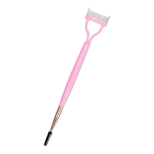 Wimpernkamm, gebogener Augenbrauenkamm, Wimperntrenner, Mascara-Applikator, Wimperndefinierer, Kosmetikpinsel, Werkzeug für Damen Wimpernkamm, gebogener Augenbrauenkamm, Wimperntrenner, Mascara-Applikator, Wimperndefinierer, Kosmetikpinsel, Werkzeug für Damen von TingHaoO