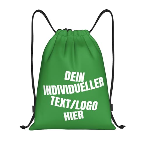 Tingwei Personalisiertes rucksack Turnbeutel mit Kordelzug mit Foto/Logo/Text, personalisierte Sporttasche, Sportbeutel für Herren und Damen,wasserdicht Turnbeutel, Schwimmtasche,Sport Tingwei Personalisiertes rucksack Turnbeutel mit Kordelzug mit Foto/Logo/Text, personalisierte Sporttasche, Sportbeutel für Herren und Damen,wasserdicht Turnbeutel, Schwimmtasche,Sport von Tingwei