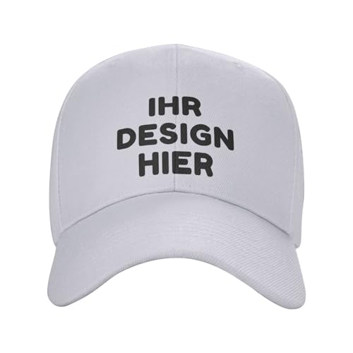 Tingwei personalisiert Cap - personalisierte Basecap mit Foto/Logo/Text, mit Ihrem Logo, Unisex-Trucker-Kappe von Tingwei