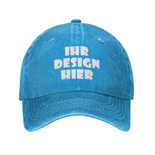 Tingwei personalisiert Cap personalisierte Basecap personalisierte Baseballkappe personalisiertes Cap Text Cap selbst gestalten mit Foto/Namen, personalisierte Baseballkappe für Männer & Frauen von Tingwei