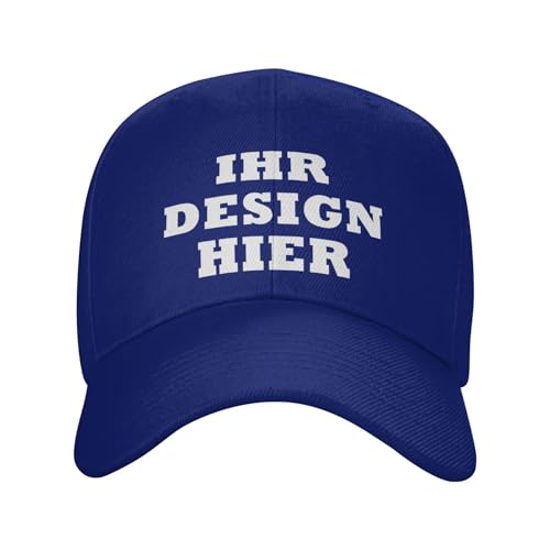 Tingwei personalisiert Cap personalisierte Basecap personalisierte Baseballkappe personalisiertes Cap Text Cap selbst gestalten mit Foto/Namen, personalisierte Baseballkappe für Männer & Frauen von Tingwei