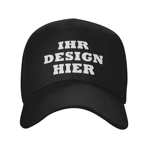 Tingwei personalisiert Cap personalisierte Basecap personalisierte Baseballkappe personalisiertes Cap Text Cap selbst gestalten mit Foto/Namen, personalisierte Baseballkappe für Männer & Frauen von Tingwei