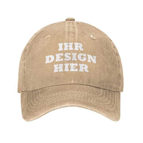 Tingwei personalisiert Cap personalisierte Basecap personalisierte Baseballkappe personalisiertes Cap Text- Foto –Cap selbst gestalten gestalten Trucker-Kappe, Mesh-Kappe für Männer & Frauen von Tingwei