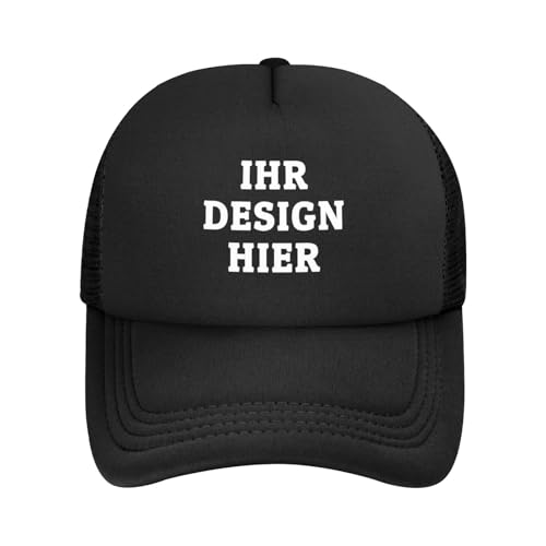 Tingwei personalisiert Cap personalisierte Basecap personalisierte Baseballkappe personalisiertes Cap Text- Foto –Cap selbst gestalten gestalten Trucker-Kappe, Mesh-Kappe für Männer & Frauen von Tingwei