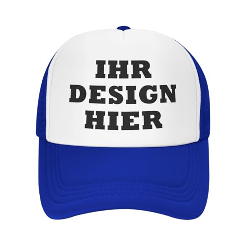 Tingwei personalisiert Cap personalisierte Basecap personalisierte Baseballkappe personalisiertes Cap Text- Foto –Cap selbst gestalten gestalten Trucker-Kappe, Mesh-Kappe für Männer & Frauen von Tingwei