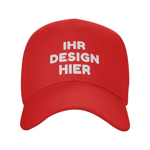 Tingwei personalisiert Cap personalisierte Basecap personalisierte Baseballkappe personalisiertes Cap mit Foto/Logo/Text Cap selbst gestalten,personalisiert Klassische Trucker-Kappe für Männer Frauen von Tingwei