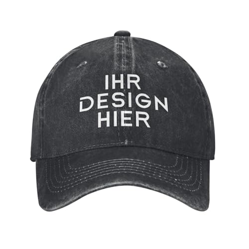 Tingwei personalisiert Cap personalisierte Basecap personalisierte Baseballkappe personalisiertes Cap mit Foto/Logo/Text Cap selbst gestalten Trucker-Caps für Männer & Frauen in großen Mengen von Tingwei