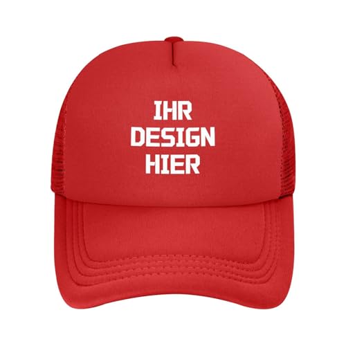 Tingwei personalisiert Cap personalisierte Basecap personalisierte Baseballkappe personalisiertes Cap mit Foto/Logo/Text Cap selbst gestalten Trucker-Caps für Männer & Frauen in großen Mengen von Tingwei