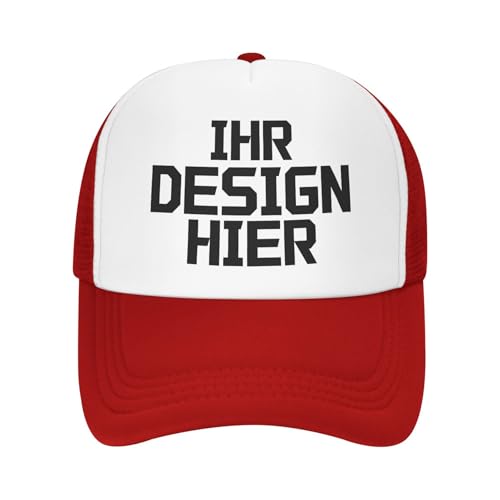 Tingwei personalisiert Cap personalisierte Basecap personalisierte Baseballkappe personalisiertes Cap mit Foto/Logo/Text Cap selbst gestalten Trucker-Caps für Männer & Frauen in großen Mengen von Tingwei