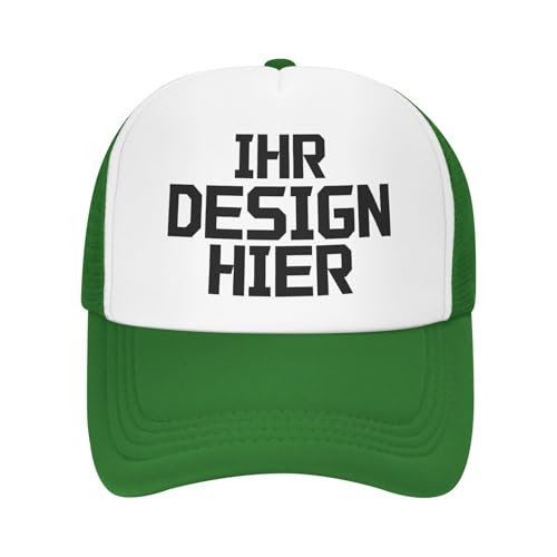 Tingwei personalisiert Cap personalisierte Basecap personalisierte Baseballkappe personalisiertes Cap mit Foto/Logo/Text Cap selbst gestalten Trucker-Caps für Männer & Frauen in großen Mengen von Tingwei