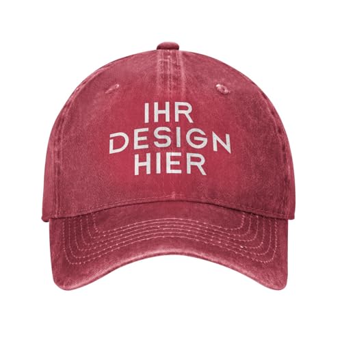 Tingwei personalisiert Cap personalisierte Basecap personalisierte Baseballkappe personalisiertes Cap mit Foto/Logo/Text Cap selbst gestalten Trucker-Caps für Männer & Frauen in großen Mengen von Tingwei