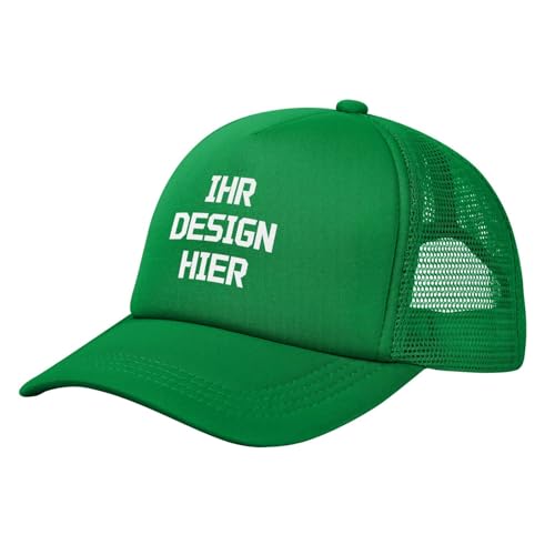 Tingwei personalisiert Cap personalisierte Basecap personalisierte Baseballkappe personalisiertes Cap mit Foto/Logo/Text Cap selbst gestalten Trucker-Caps für Männer & Frauen in großen Mengen von Tingwei