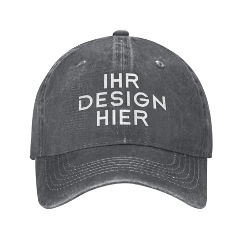 Tingwei personalisiert Cap personalisierte Basecap personalisierte Baseballkappe personalisiertes Cap mit Foto/Logo/Text Cap selbst gestalten Trucker-Caps für Männer & Frauen in großen Mengen von Tingwei