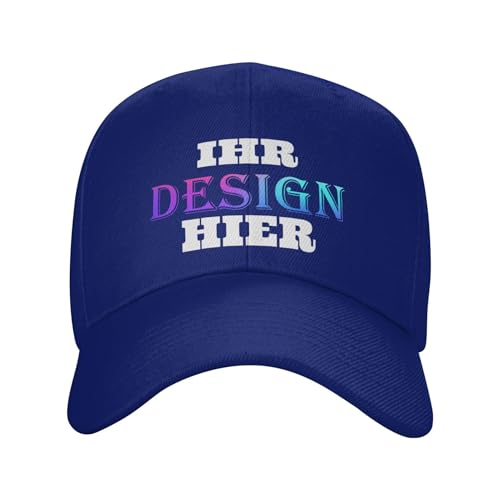 Tingwei personalisiert Cap personalisierte Basecap personalisierte Baseballkappe personalisiertes Cap mit Foto/Logo/Text gestalten Cap selbst gestalten mit Ihrem Logo,Unisex-Trucker-Kappe von Tingwei