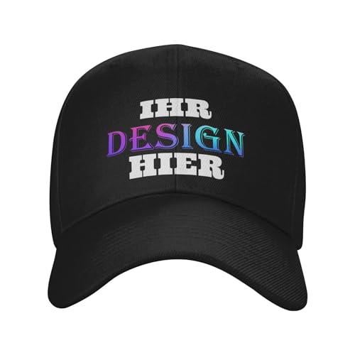 Tingwei personalisiert Cap personalisierte Basecap personalisierte Baseballkappe personalisiertes Cap mit Foto/Logo/Text gestalten Cap selbst gestalten mit Ihrem Logo,Unisex-Trucker-Kappe von Tingwei