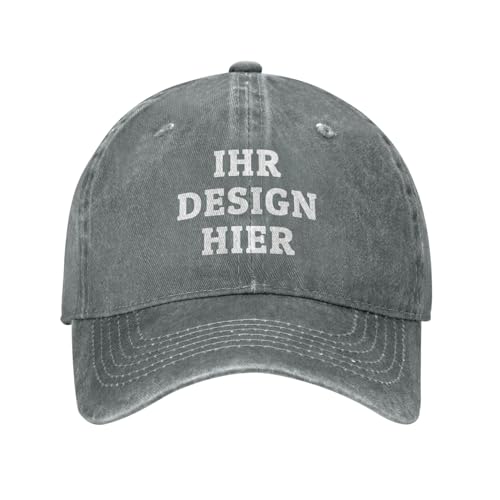 Tingwei personalisiert Cap personalisierte Basecap personalisierte Baseballkappe personalisiertes Cap mit Foto–Cap selbst gestalten mit Ihrem Logo, Unisex-Trucker-Kappe, personalisierte Mesh Cap von Tingwei
