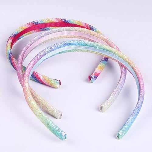 Tingyanyan Haarbänder in Regenbogenfarben, 8 Stück, weich, für Kinder, bedruckt, mit Pailletten, für Mädchen, Haar-Accessoires für Kinder Tingyanyan Haarbänder in Regenbogenfarben, 8 Stück, weich, für Kinder, bedruckt, mit Pailletten, für Mädchen, Haar-Accessoires für Kinder von Tingyanyan