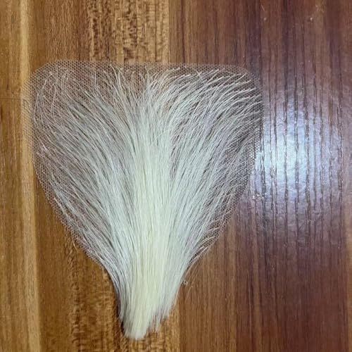 Gefälschter privater Schnurrbart Handgemachte Haartemperatur Faser Körper Hinzufügen Volumen Volle Spitze Unsichtbare Realistische Bunte Gefälschte Schamperücke,2,One Size von Tingyilan