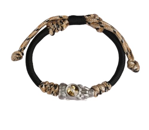 Tingyilan Feng Shui Armband Drache Pixiu Reichtum Glück Amulett für Männer Frauen ziehen Glück an Wohlhabende Armbänder, rotierendes vergoldetes Kupfer Pi Yao,A,One Size von Tingyilan
