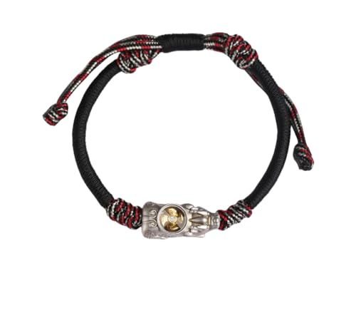 Tingyilan Feng Shui Armband Drache Pixiu Reichtum Glück Amulett für Männer Frauen ziehen Glück an Wohlhabende Armbänder, rotierendes vergoldetes Kupfer Pi Yao,B,One Size von Tingyilan