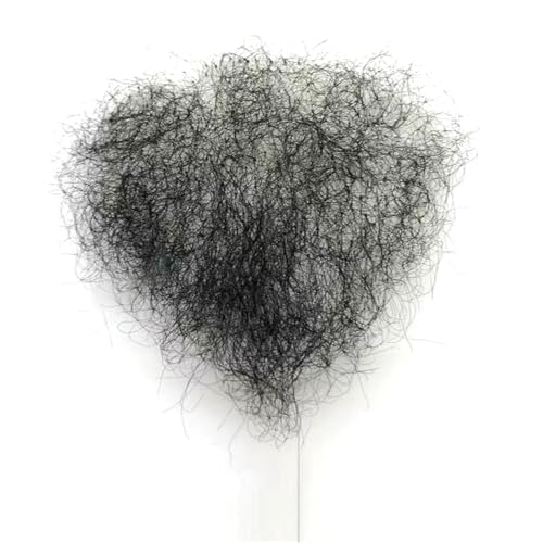 Tingyilan Handgemachte Männer Gefälschte Brusthaare, Weibliche Gefälschte Schamhaare, Synthetisches Haar, Körperbehaarung, Hinzufügen von Haarvolumen, Silikonpuppe, Unterkörper, Schambehaarung von Tingyilan