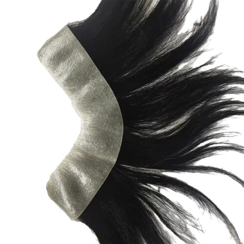 Tingyilan Männer Stirn Haaransatz Toupet Echthaar Haut PU Haarverlängerung Haaransatz Geheimratsecken Ersatzsysteme 2,8 "x 4,8" Tingyilan Männer Stirn Haaransatz Toupet Echthaar Haut PU Haarverlängerung Haaransatz Geheimratsecken Ersatzsysteme 2,8 "x 4,8" von Tingyilan
