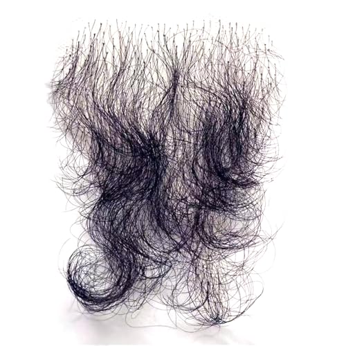 Unsichtbare Realistische Natürliche Locke Gefälschtes Privates Haar Sexy Körperhaar Achselhöhle Haar Brust Haar Gefälschter Schnurrbart für Männer und Frauen, Schwarz Unsichtbare Realistische Natürliche Locke Gefälschtes Privates Haar Sexy Körperhaar Achselhöhle Haar Brust Haar Gefälschter Schnurrbart für Männer und Frauen, Schwarz von Tingyilan