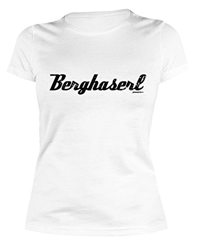 Damen Tshirt Wandern Bergsteigen Damenshirt Klettern : Berghaserl - lustiges Sprüche Sportshirt Frauen Gr: XXL von Tini - Shirts