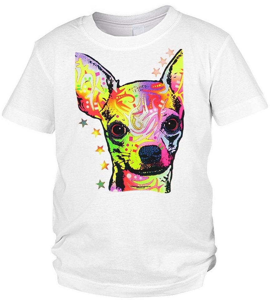 Tini - Shirts Print-Shirt Chihuahua Kinder Tshirt buntes Hundemotiv Kindershirt : Chihuahua von Tini - Shirts