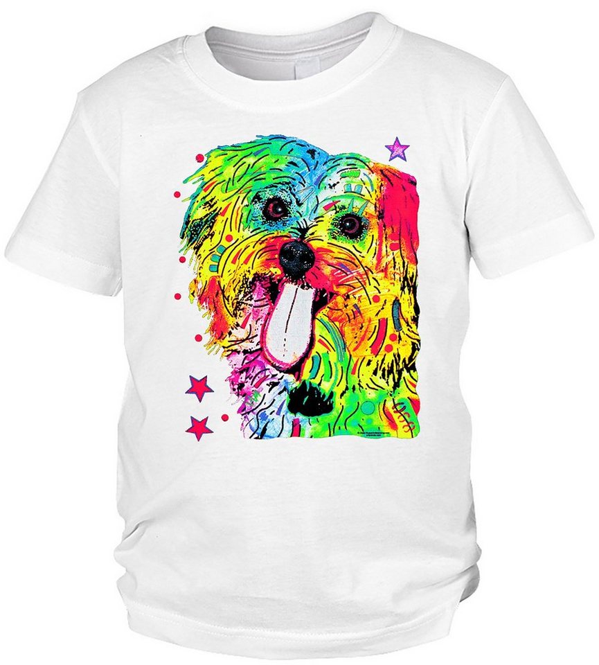 Tini - Shirts Print-Shirt Shih Tzu Kinder Tshirt buntes Hundemotiv Kindershirt : Shih Tzu von Tini - Shirts