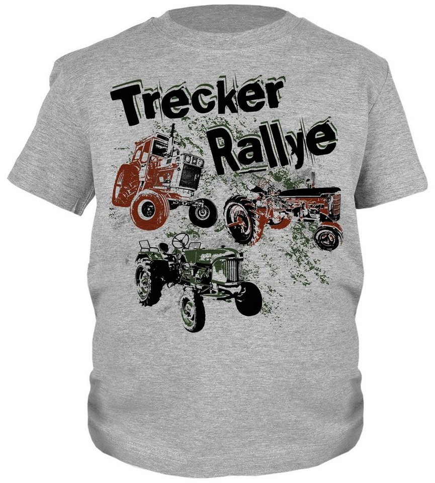 Tini - Shirts Print-Shirt Traktor Motiv Kindershirt Kinder T-Shirt Bulldog / Oldtimer : Trecker Rallye von Tini - Shirts