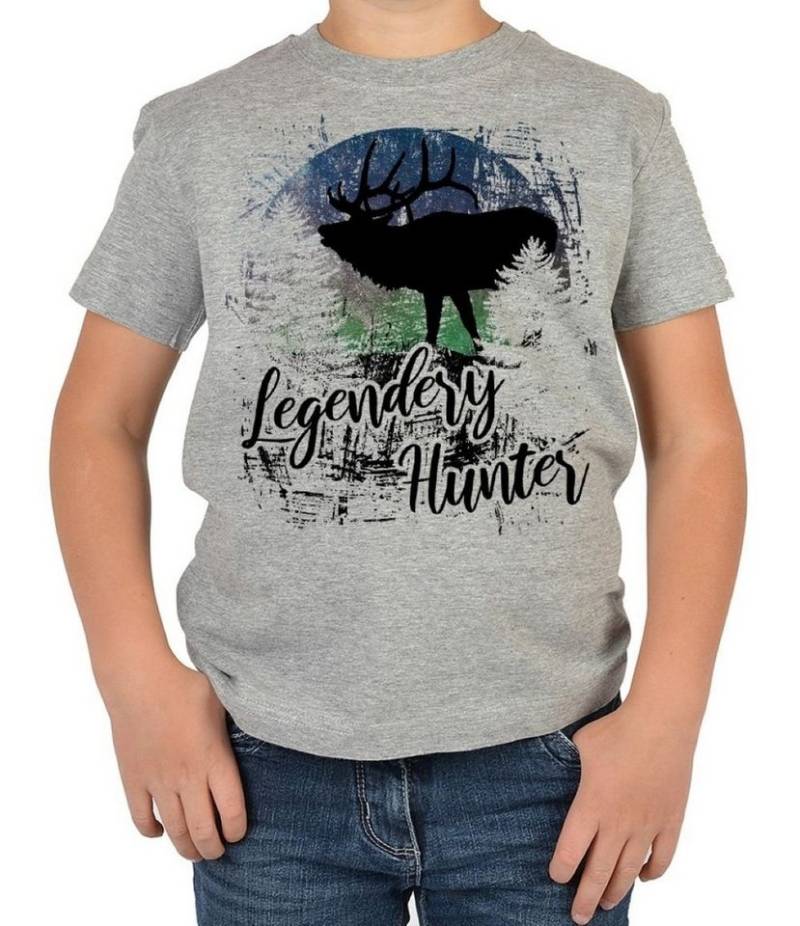Tini - Shirts T-Shirt Kinder Jäger Shirt Jagd Hirsch Kindshirt : Legendary Hunter von Tini - Shirts