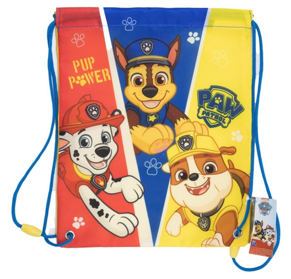 Tinisu Rucksack Paw Patrol Turnbeutel Sporttasche Schule Umhängetasche von Tinisu