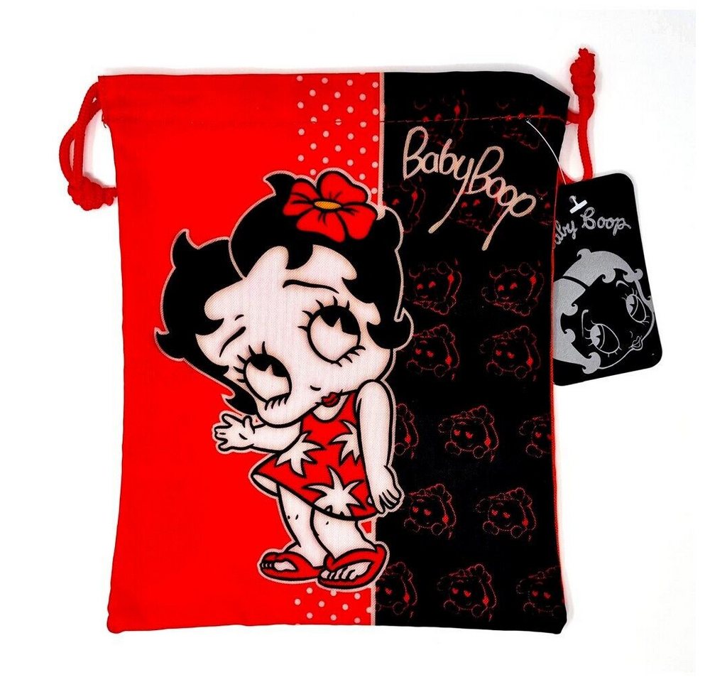 Tinisu Turnbeutel Betty Boop Turnbeutel Sporttasche Schule Umhängetasche von Tinisu