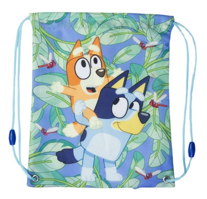 Tinisu Turnbeutel Bluey Turnbeutel Lunchbeutel Schule Umhängetasche von Tinisu