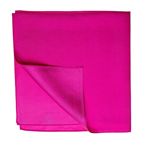 Tinitex Nickituch Seidentuch pink fuchsia Twillseide 53x53cm von Tinitex