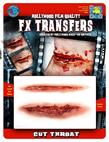 Epic Armoury Herren Cut Throat Transfers 3D FX Transfer, Mehrfarbig, Einheitsgröße von Epic Armoury